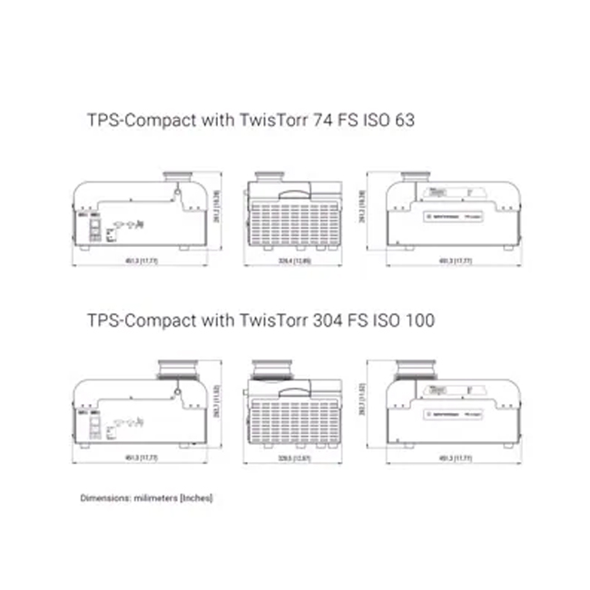 Hệ thống bơm Turbo Agilent TPS-compact - Ảnh 2