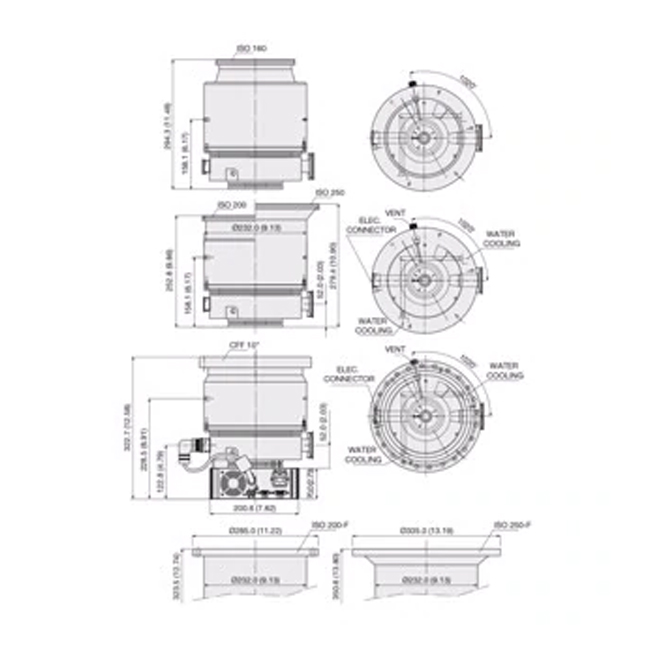 Bơm Turbo Agilent 1000 L/s, Turbo-V 1001 Navigator - Ảnh 2