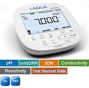 Máy đo pH/ORP/ION/Độ dẫn/Điện trở/TDS/Độ mặn để bàn LAQUA PC2000